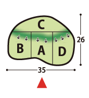 Hole4コース図