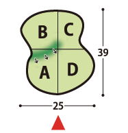 Hole9コース図