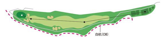 Hole16コース図